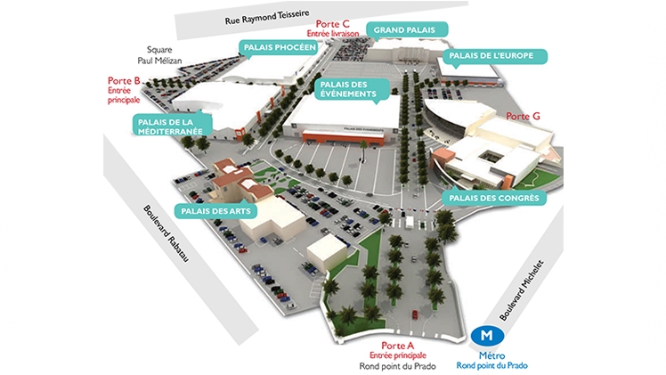 Le Palais des Congrès Parc Chanot à Marseille Partenaire de Jérémy Traiteur